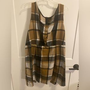 Plus Size Plaid Dress